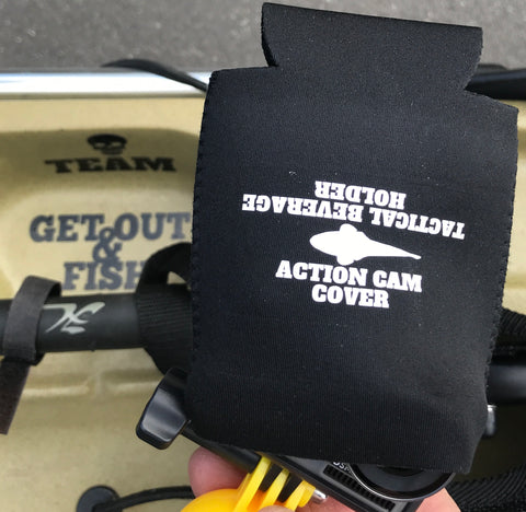 Action cam cover/tactical beverage holder